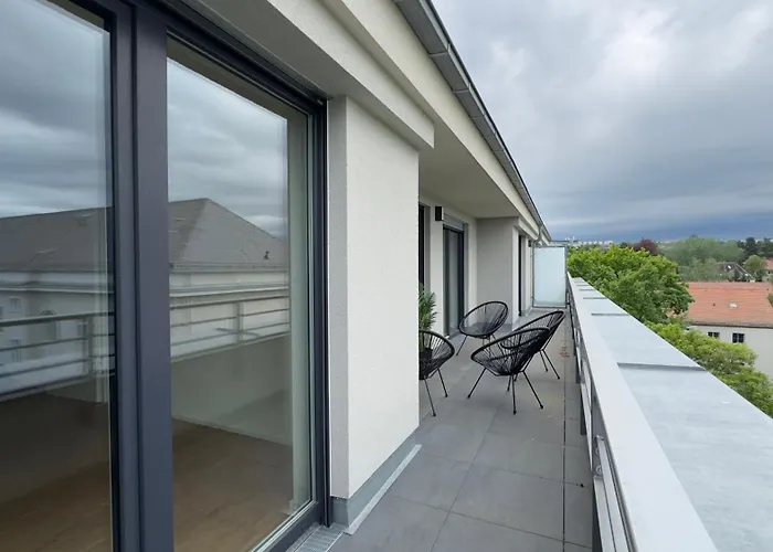 Aryve Boutique-apartment Dresdner Penthouse Mit Dachterrasse - Tiefgaragenstellplaetze - Design-interieur Dresden