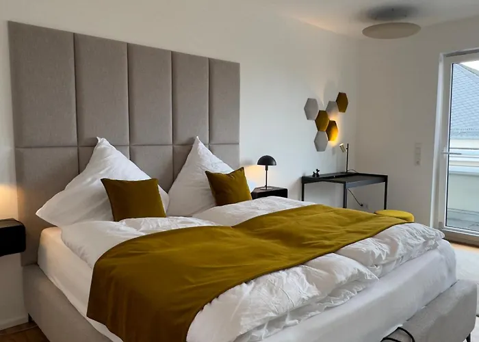 Aryve Boutique-apartment Dresdner Penthouse Mit Dachterrasse - Tiefgaragenstellplaetze - Design-interieur Apartamento Dresden