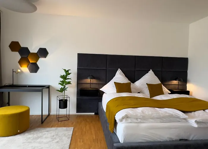 Appartement Aryve Boutique-apartment Dresdner Penthouse Mit Dachterrasse - Tiefgaragenstellplaetze - Design-interieur *