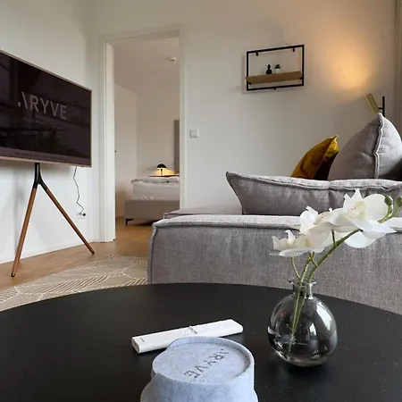 Aryve Boutique-apartment Dresdner Penthouse Mit Dachterrasse - Tiefgaragenstellplaetze - Design-interieur 德累斯顿