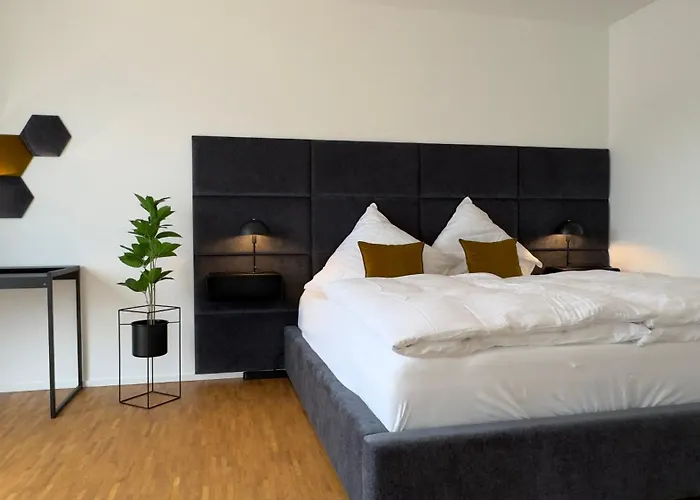 Aryve Boutique-apartment Dresdner Penthouse Mit Dachterrasse - Tiefgaragenstellplaetze - Design-interieur 德累斯顿