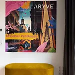 Daire Aryve Boutique-apartment Dresdner Penthouse Mit Dachterrasse - Tiefgaragenstellplaetze - Design-interieur *